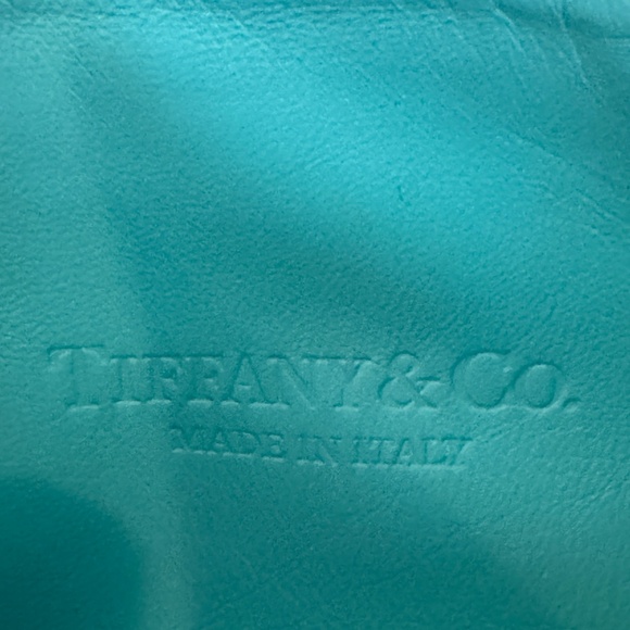 AUTHENTIC Tiffany & Co reversible purse with cosmetic pouch and shoulder strap - Picture 9 of 13